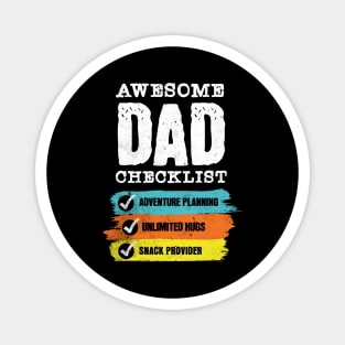 Super Dad - Fathers Day Gift - Awesome Dad Magnet
